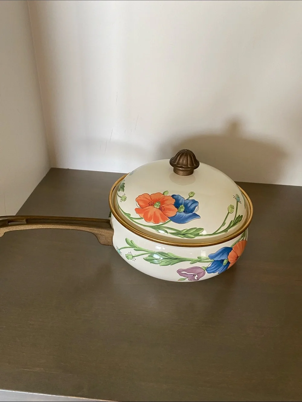 Vintage Villeroy & Boch Amapola 5 piece cookware set Made in Germany